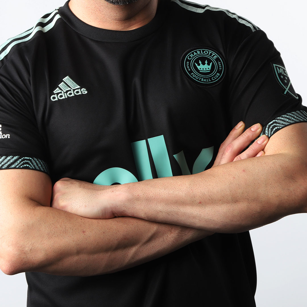 maillot Charlotte FC 2022 extérieur noir