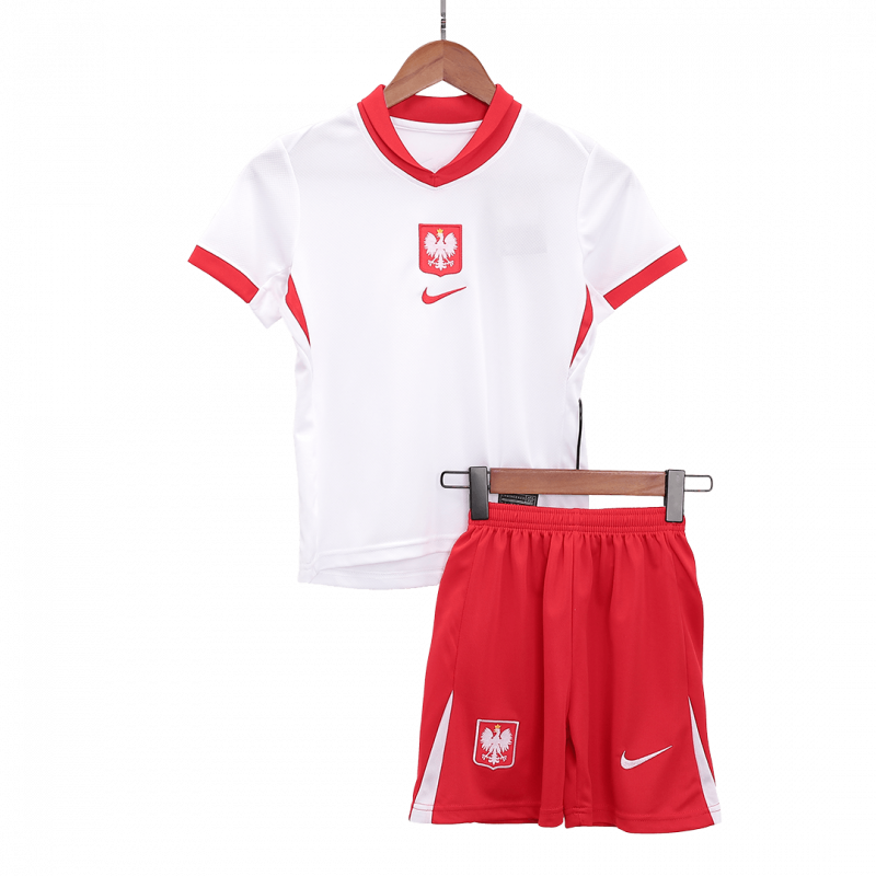 kit enfant Poland 2024 domicile blanc