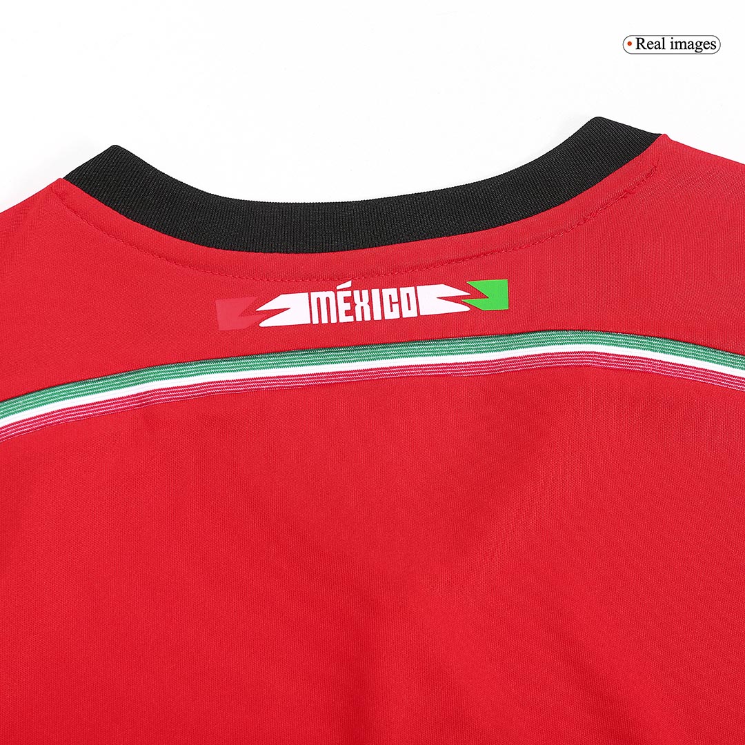 maillot Mexico 2014 extérieur rouge Retro