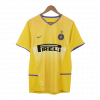 maillot Inter Milan 2002/03 troisième jaune Retro