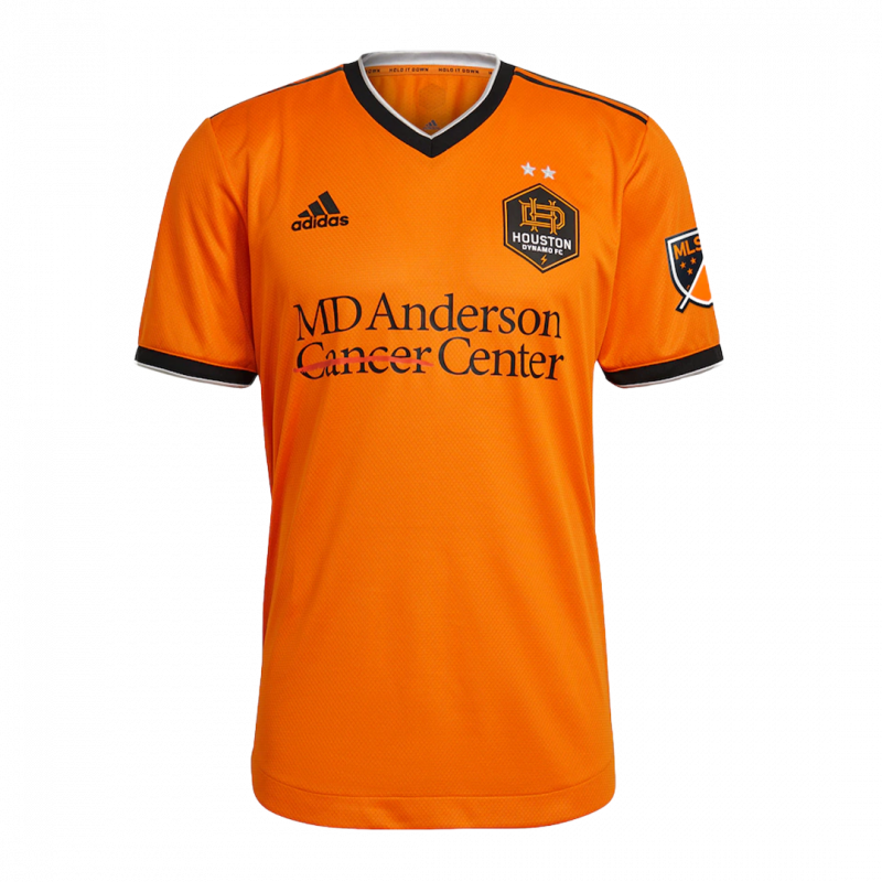 maillot Houston Dynamo 2021 domicile orange version joueur