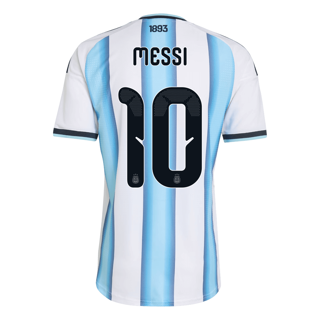 maillot MESSI #10 Argentina 2026 domicile blanc Player Version
