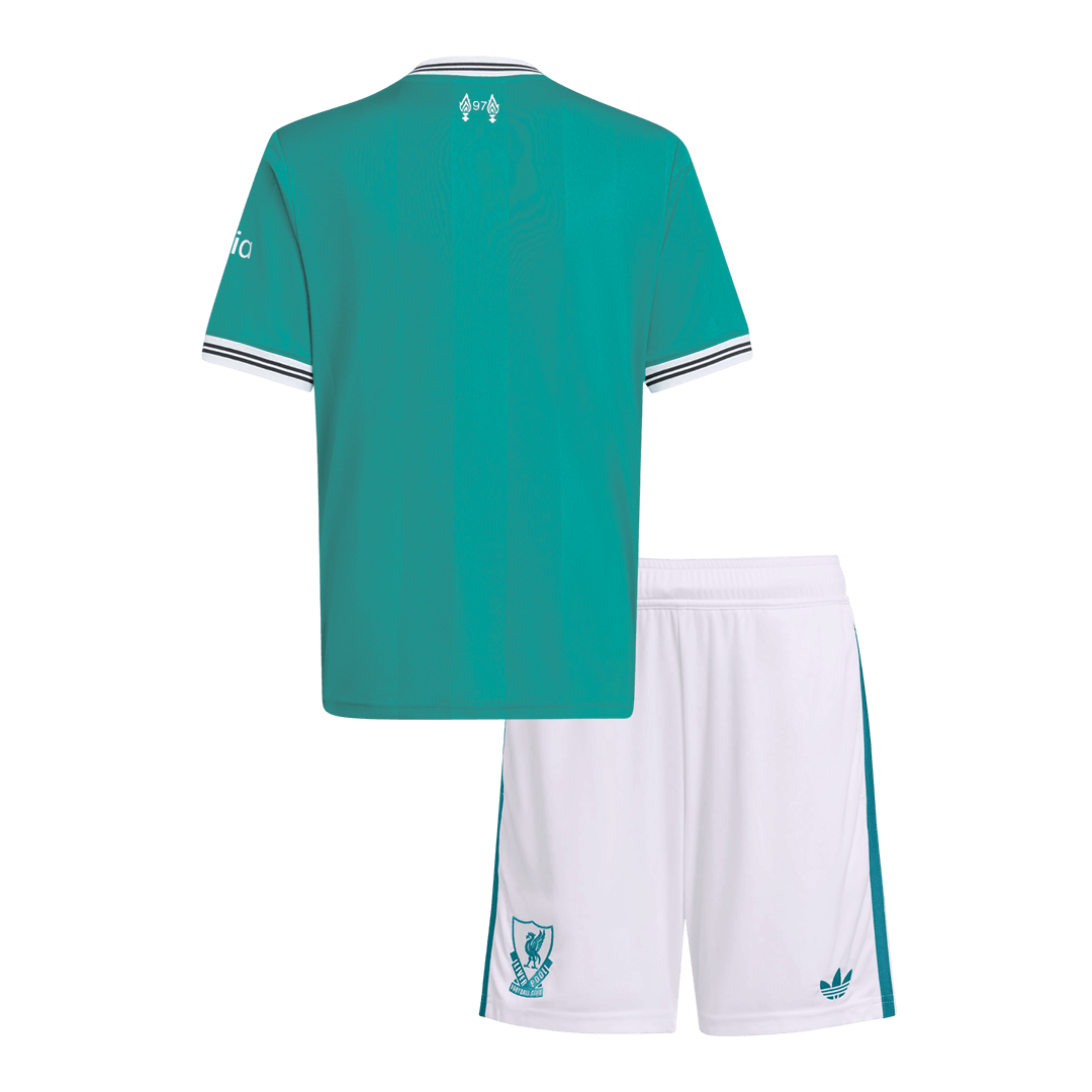 kit enfant Liverpool 2025/26 troisième vert