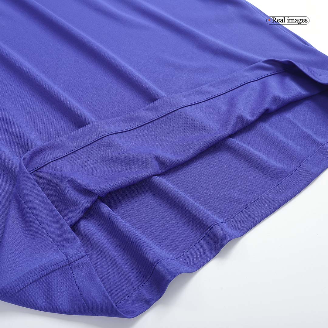 maillot Brazil 2022 extérieur bleu manches longues