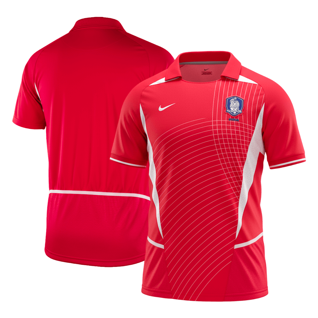 maillot South Korea 2002 domicile rouge Retro