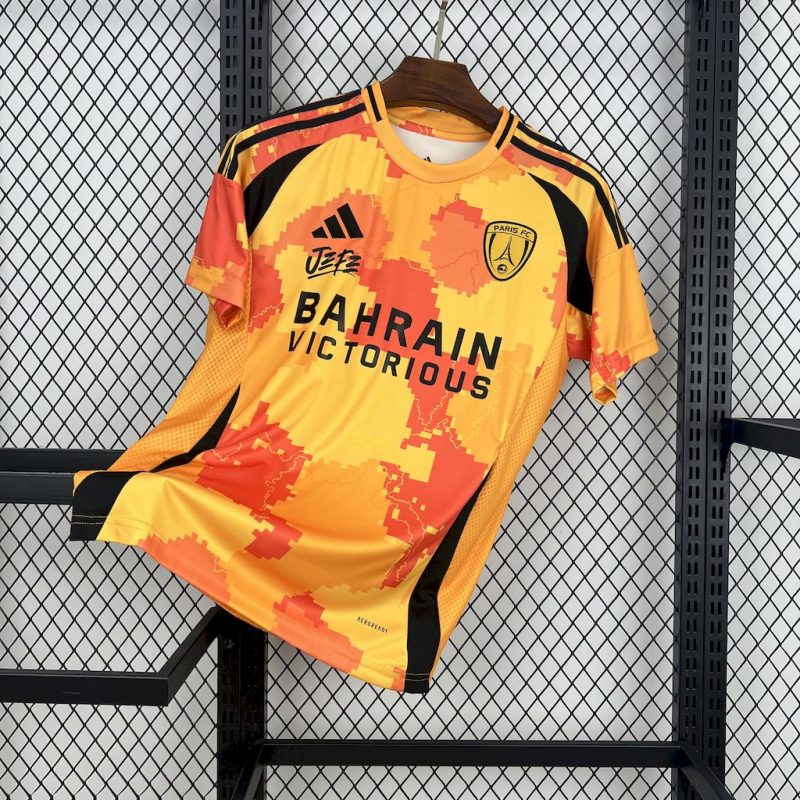 maillot Paris FC maillot 2024/25 troisième orange