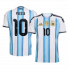 maillot MESSI #10 Argentina 2026 domicile blanc Premium
