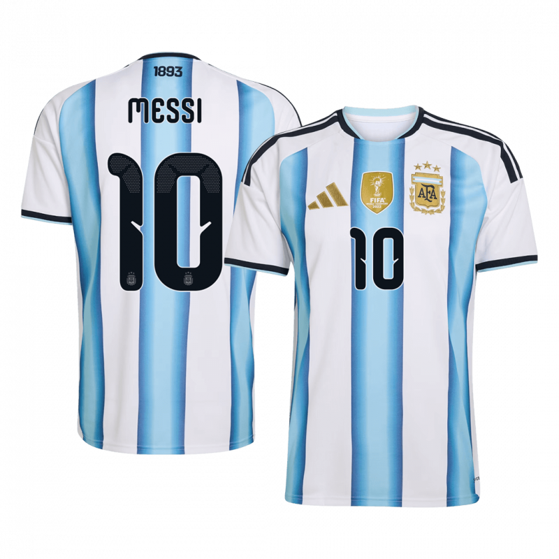 maillot MESSI #10 Argentina 2026 domicile blanc Premium