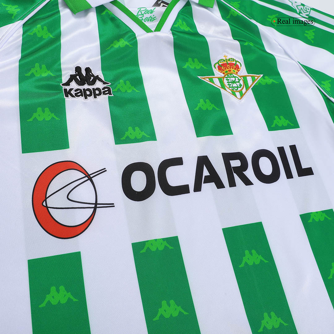 maillot Real Betis 1995/96 domicile blanc Retro