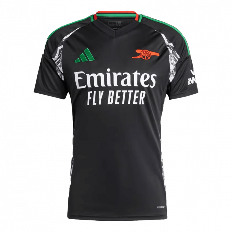maillot Arsenal 2024/25 extérieur noir