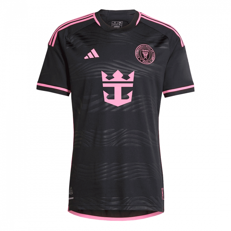 maillot Inter Miami CF 2024 extérieur noir version joueur