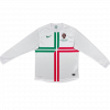 maillot Portugal 2012 extérieur blanc manches longues Retro