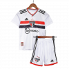 kit enfant Sao Paulo FC 2022/23 domicile blanc