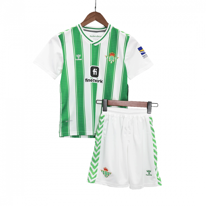 kit enfant Real Betis 2023/24 domicile blanc