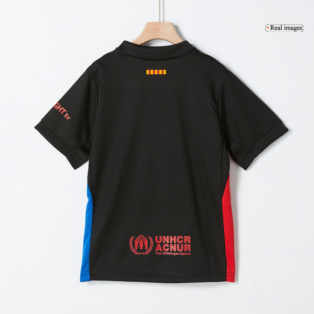 kit enfant Barcelona 2024/25 extérieur noir