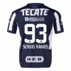 maillot SERGIO RAMOS #93 Monterrey 2024/25 domicile bleu Player Version