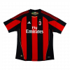 maillot AC Milan 2010/11 domicile noir Retro