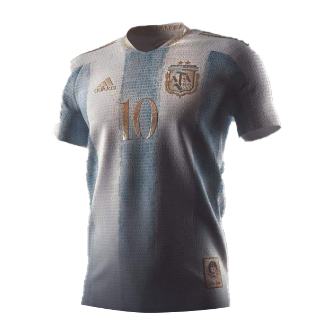 Maradona #10 Argentina 2021 maillot blanc