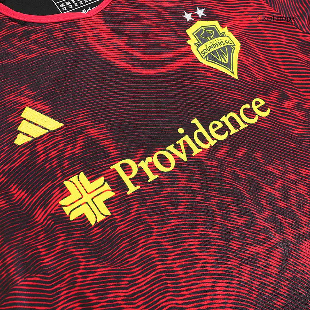 kit enfant Seattle Sounders 2023 extérieur rouge