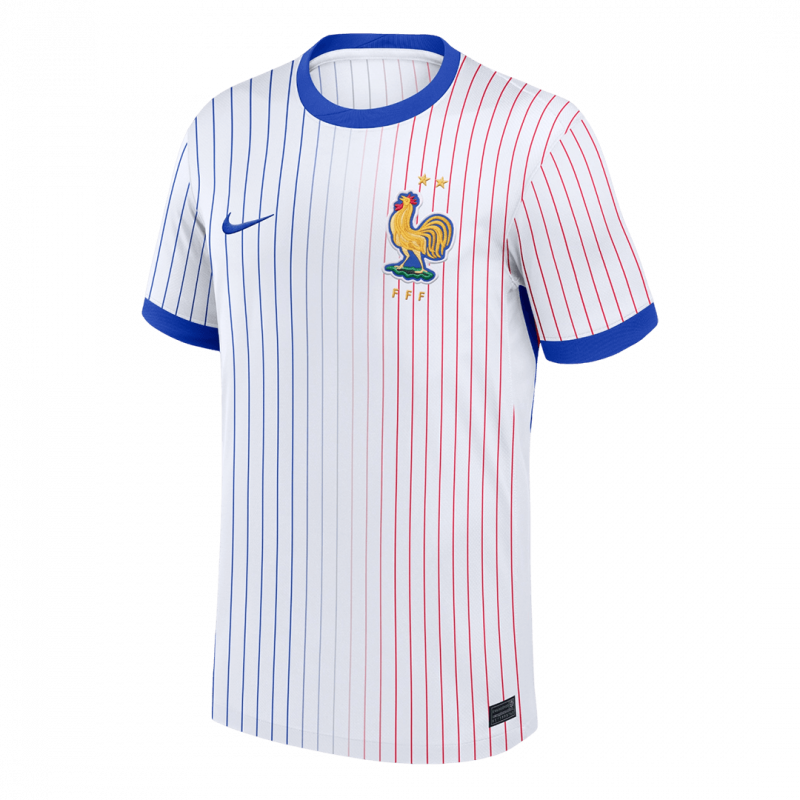 maillot France 2024 extérieur blanc Premium