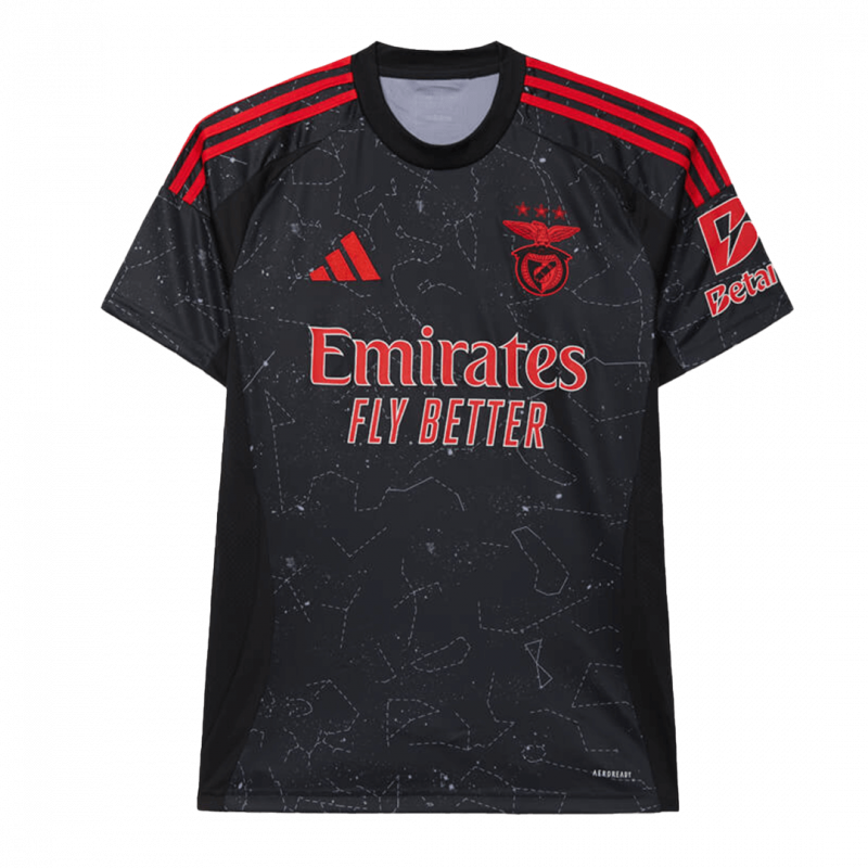 maillot Benfica 2024/25 extérieur noir