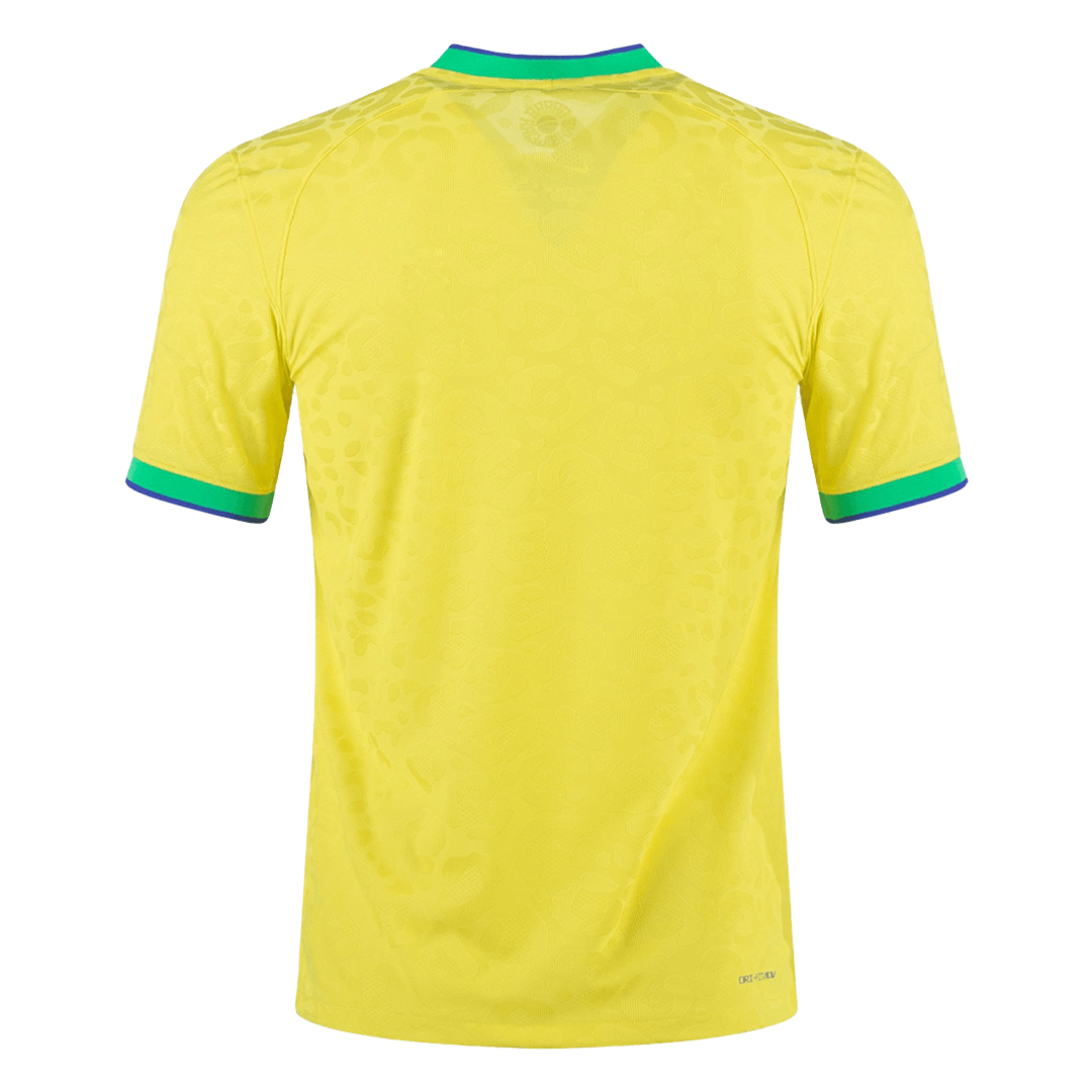 maillot Brazil 2022 domicile jaune Player Version