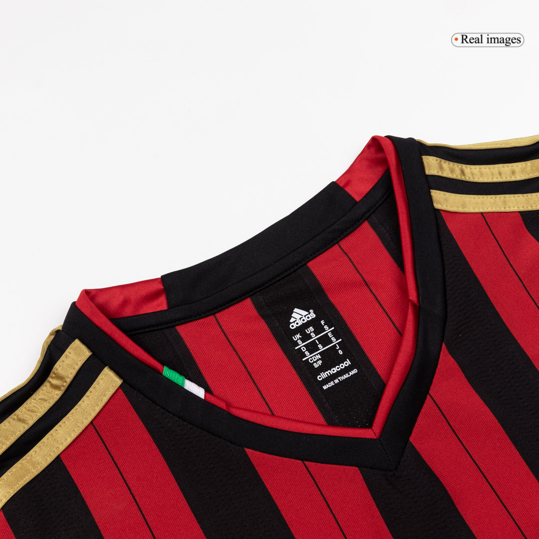 maillot AC Milan 2013/14 domicile noir manches longues Retro
