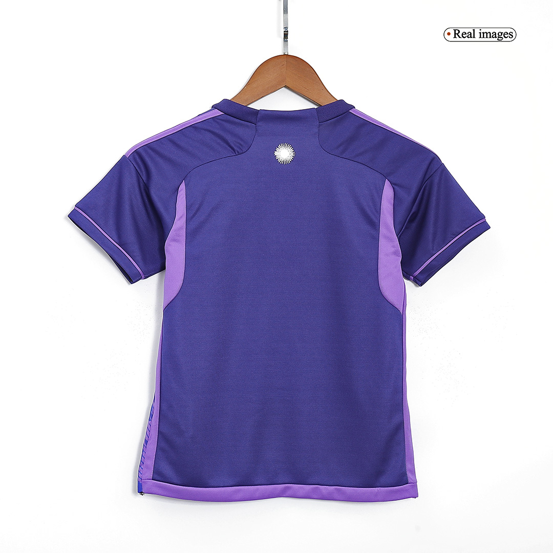 Argentina 2022 extérieur Purple trois étoiles Kids Kit