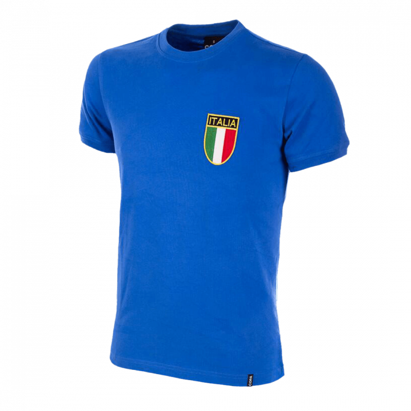 maillot Italy 1970 domicile bleu Retro