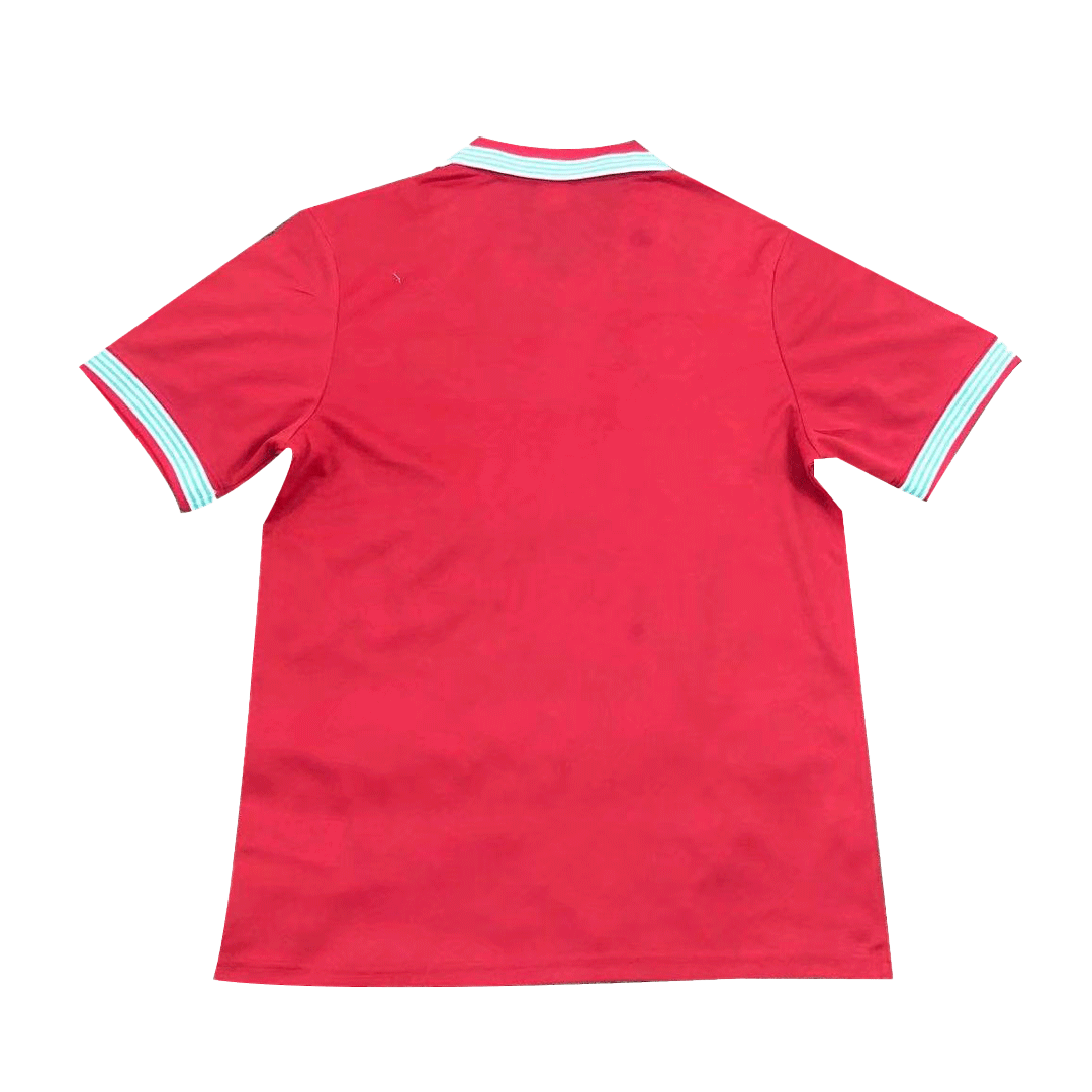 maillot Napoli 1988/89 troisième rouge Retro