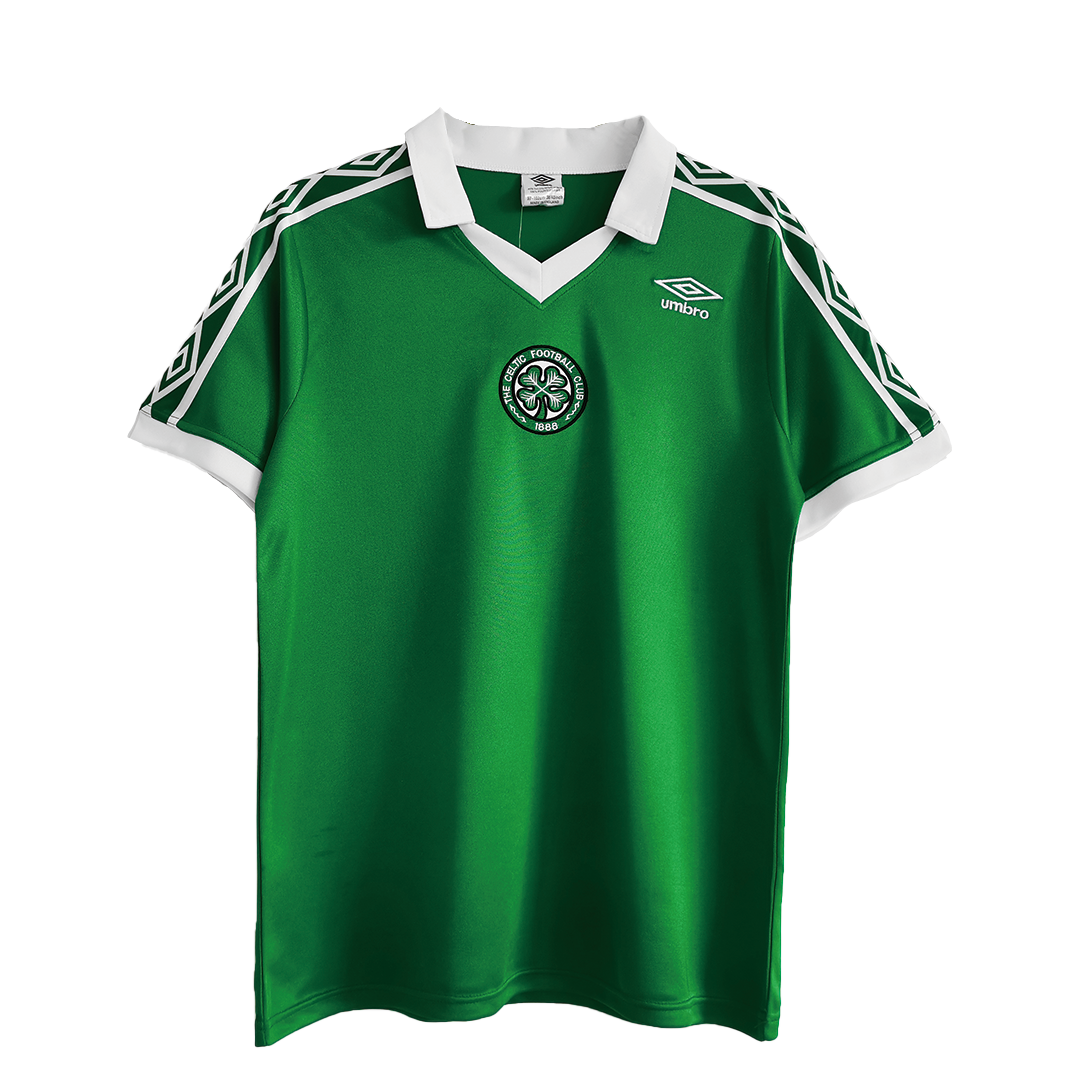 maillot Celtic 1980 extérieur vert Retro