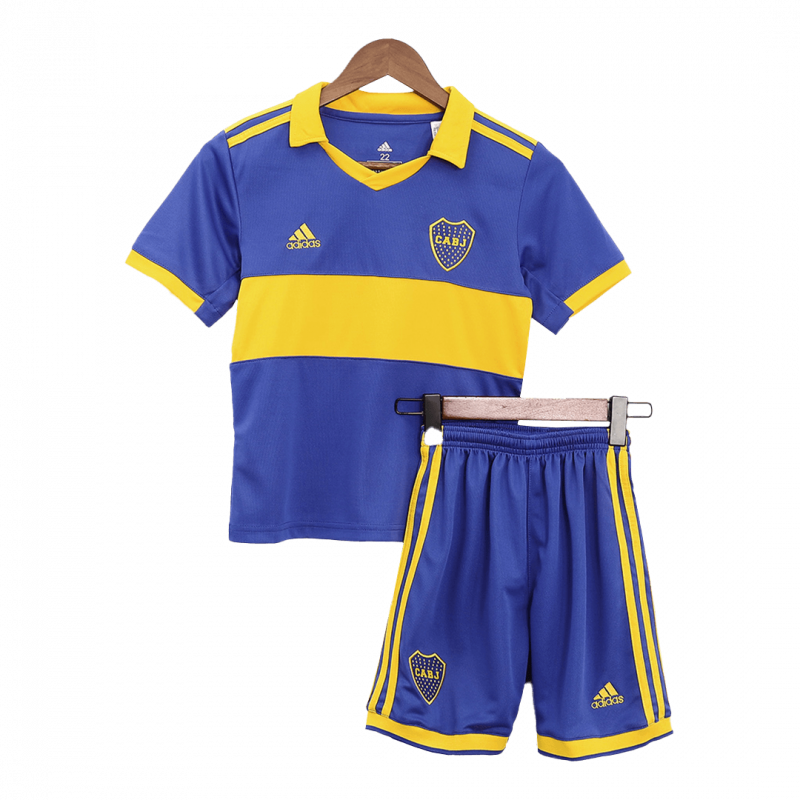 kit enfant Boca Juniors 2022/23 domicile bleu
