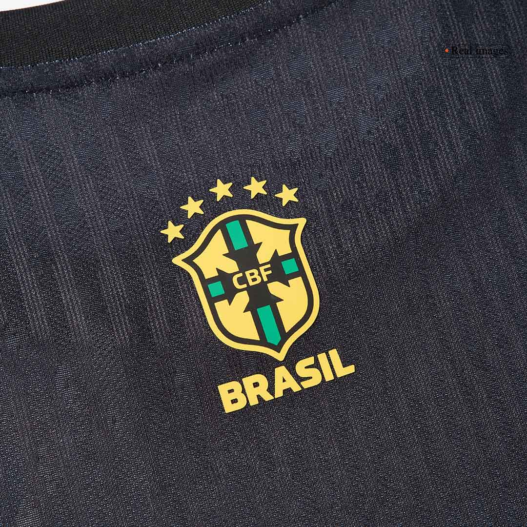Brazil 2024 Black maillot version joueur