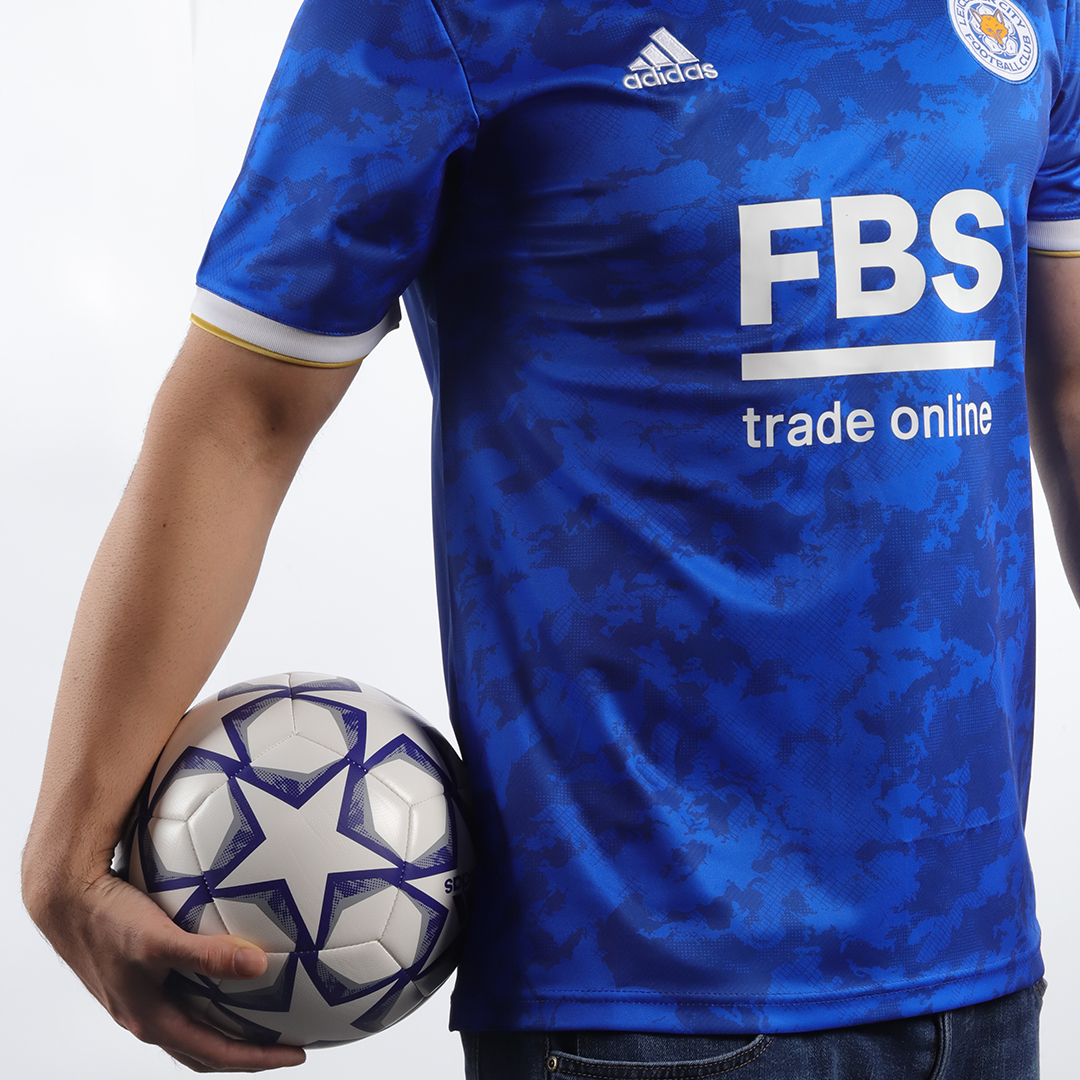 maillot Leicester City 2021/22 domicile bleu