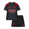 kit enfant Benfica 2024/25 extérieur noir