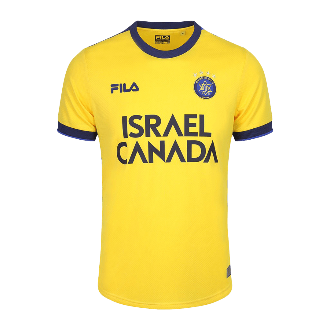 maillot Maccabi Tel Aviv 2023/24 domicile jaune
