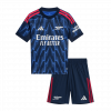 kit enfant Arsenal 2025/26 extérieur bleu