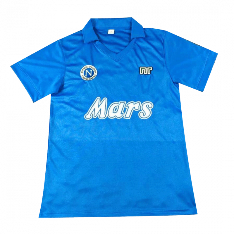 maillot Napoli 1988/89 domicile bleu Retro