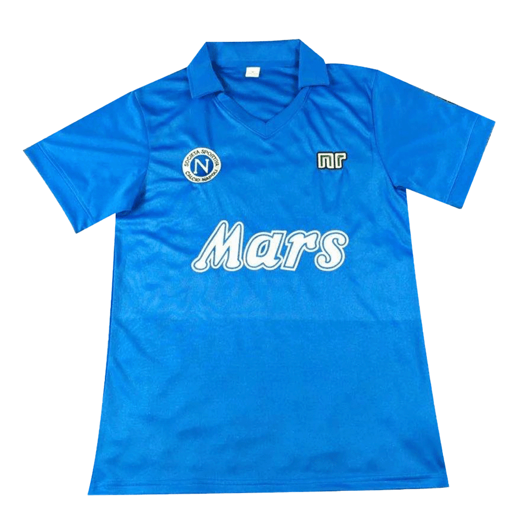 maillot Napoli 1988/89 domicile bleu Retro