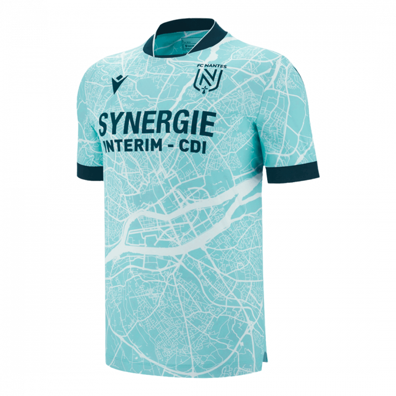 maillot FC Nantes 2025/26 extérieur bleu