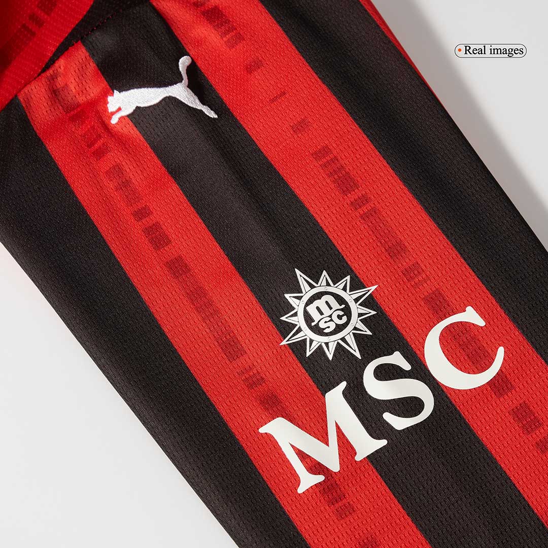 maillot AC Milan 2024/25 domicile noir manches longues