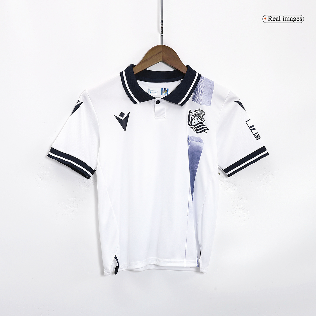 kit enfant Real Sociedad 2023/24 troisième blanc