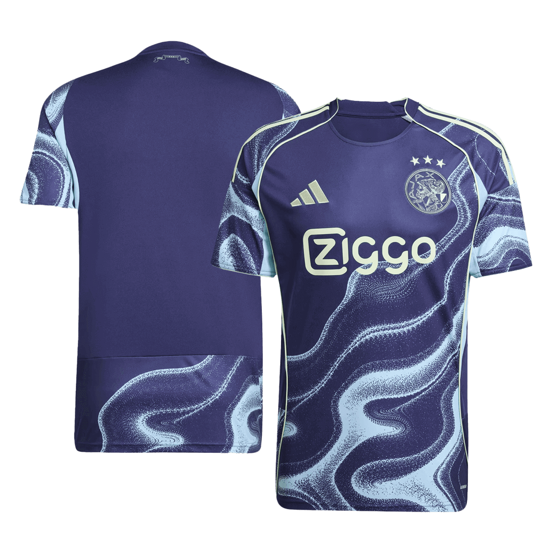 maillot Ajax 2025/26 extérieur bleu