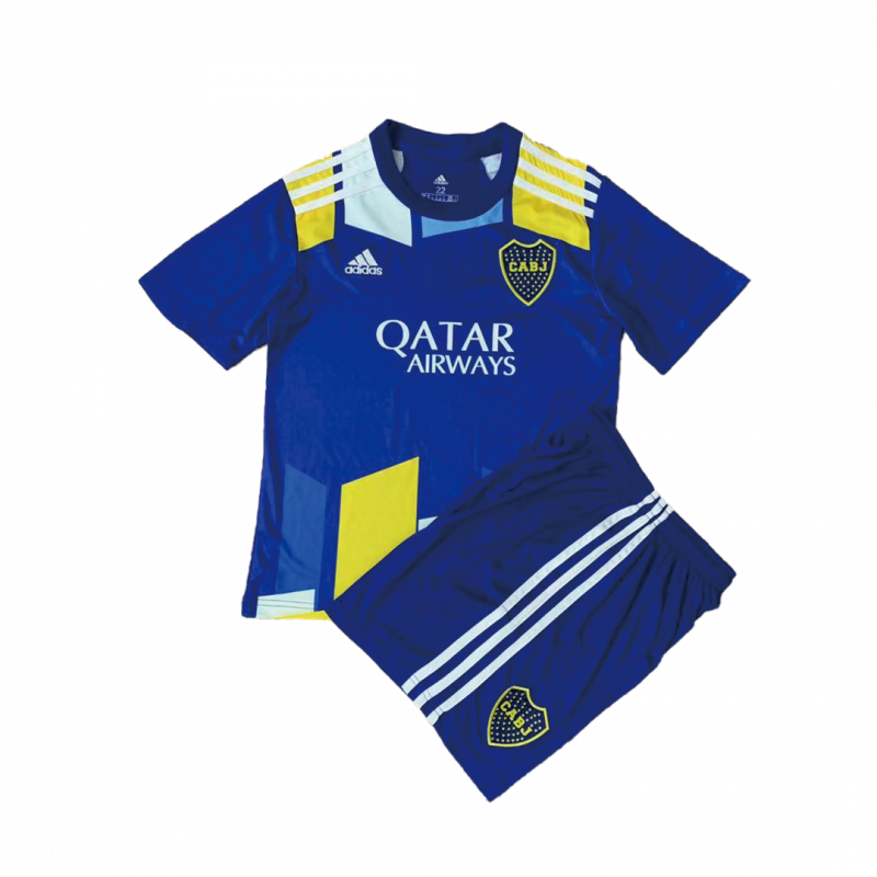 kit enfant Boca Juniors 2020/21 quatrième bleu