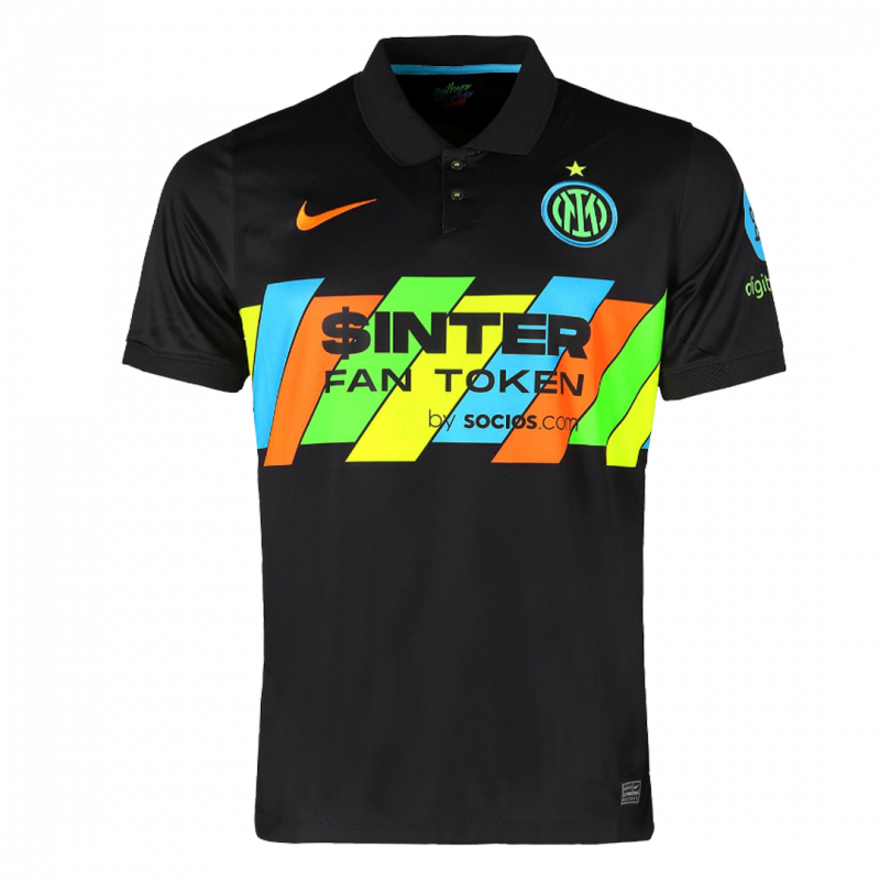 maillot Inter Milan 2021/22 troisième noir