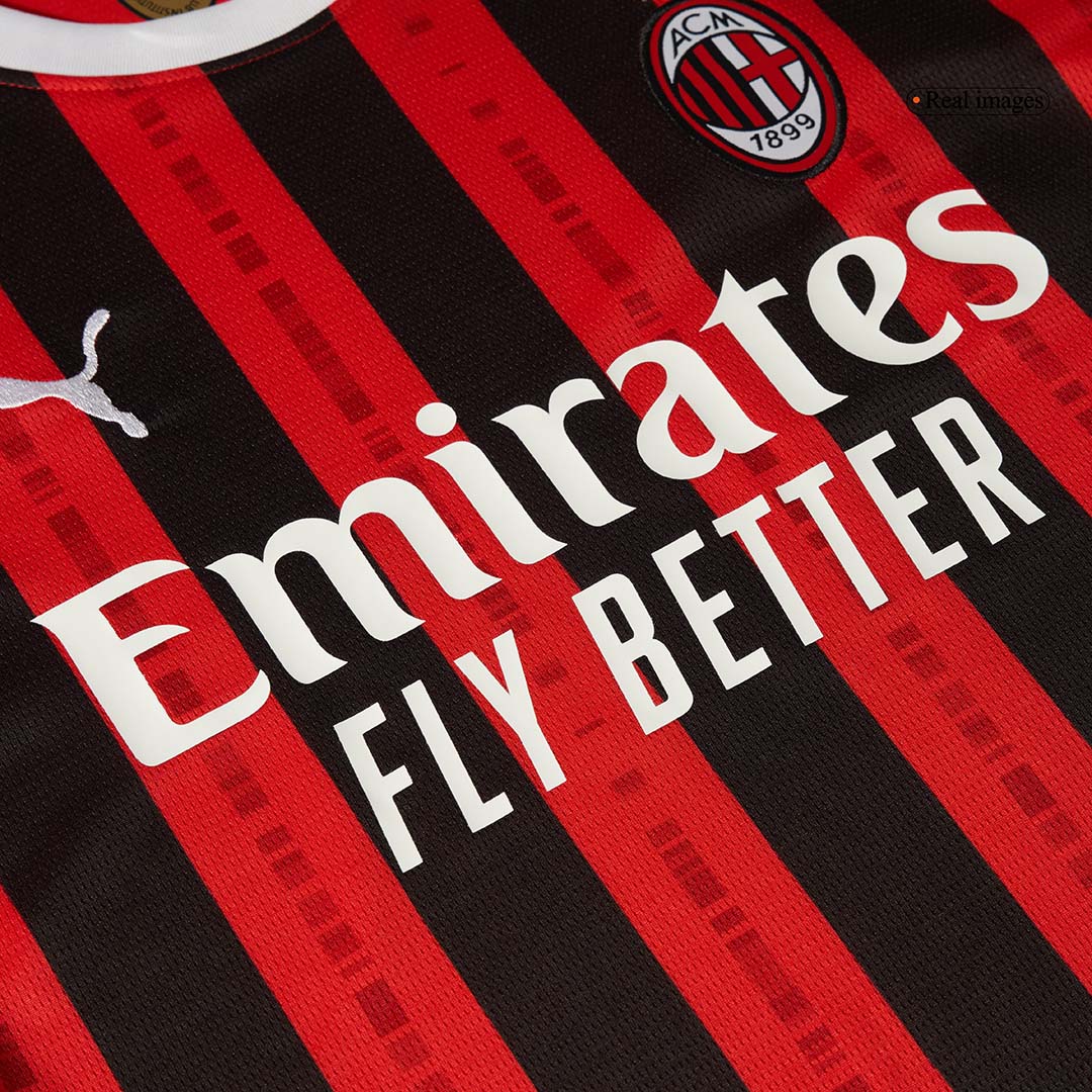 maillot AC Milan 2024/25 domicile noir manches longues