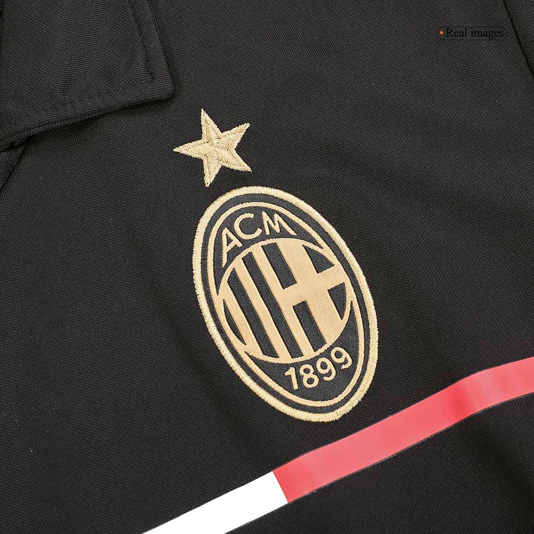 maillot AC Milan 2011/12 troisième noir Retro