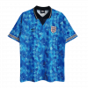 maillot England 1990 extérieur bleu Retro