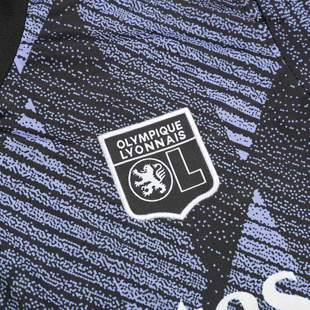 kit enfant Olympique Lyonnais 2022/23 troisième noir