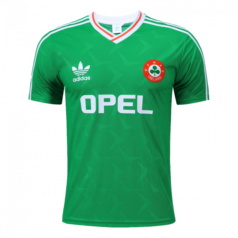 maillot Ireland 1990 domicile vert Retro